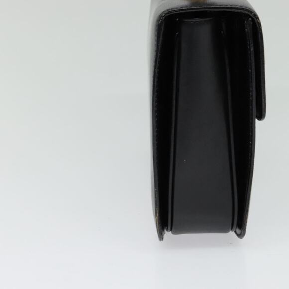 CELINE Hand Bag Leather Black Gold - Picture 4 of 12